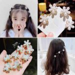 مینی کلیپس شکوفه مرواریدی