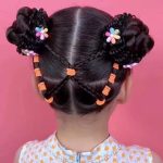 کش مویی پیکسل دار بچگانه