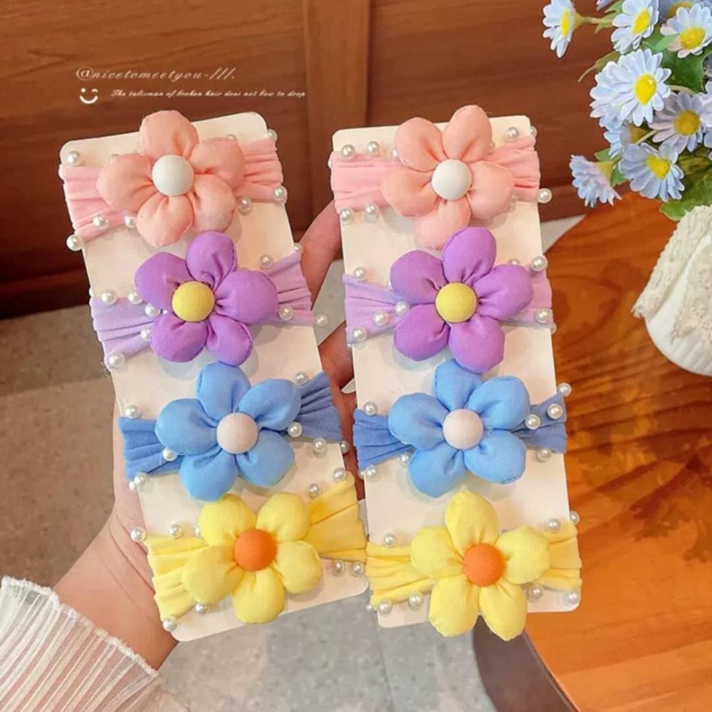 کش حوله ای مرواریدی گل