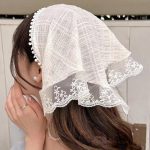 تل اسکارف حریر و دانتل