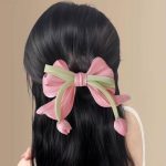 گیره فرانسوی پاپیون آویز لاله - Image 2