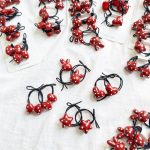 کش جفتی زرشکی خالدار - Image 2